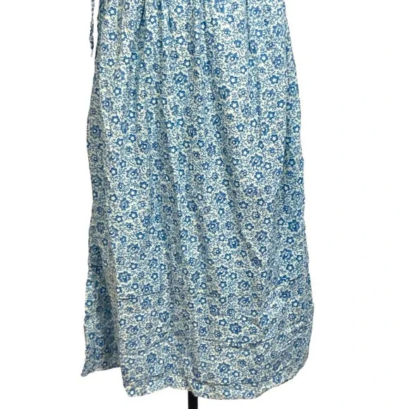 Sea New York Ida Smocked Dress SS22-087 Blue  XS New $450 - Picture 3 of 7